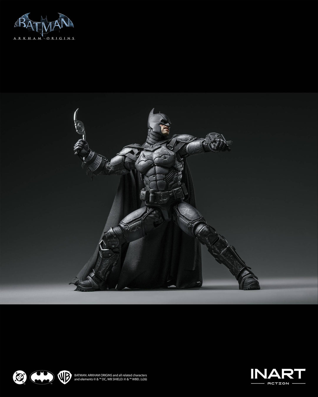 Inart - Batman (Batman: Arkham Origins) Battle Damage Ver. Action Figure [PRE-ORDER]
