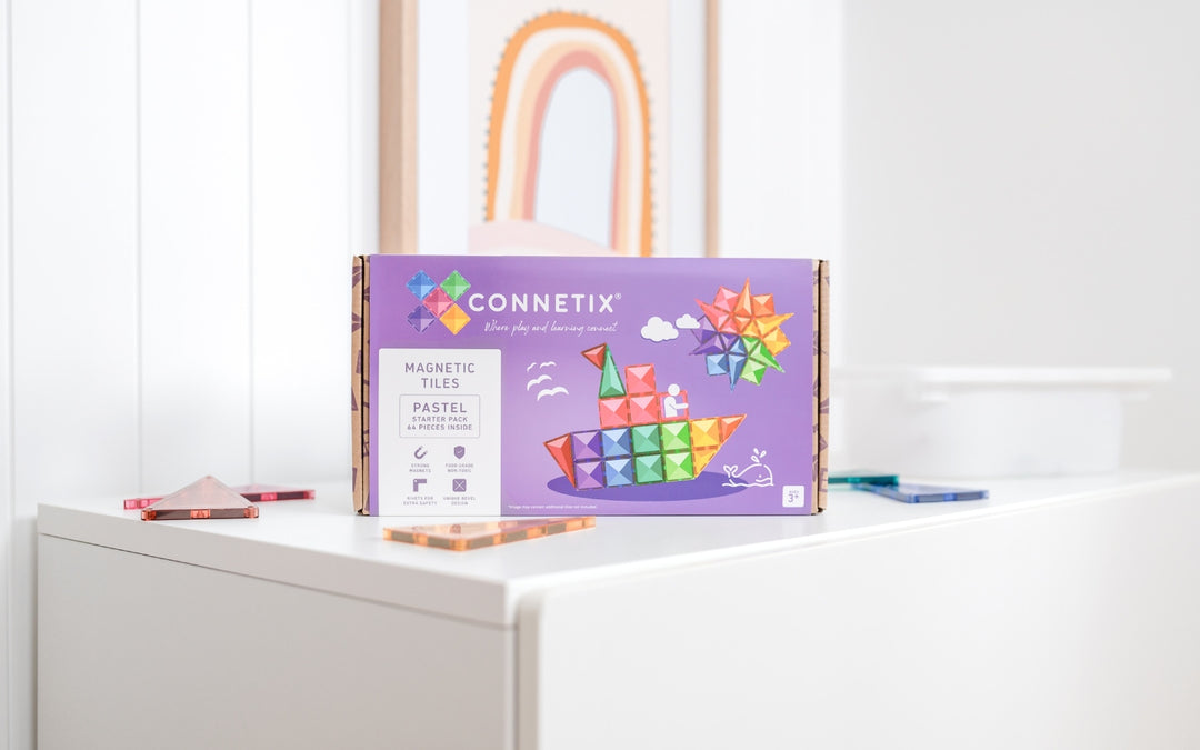 Connetix - Pastel Starter Pack 64 pc