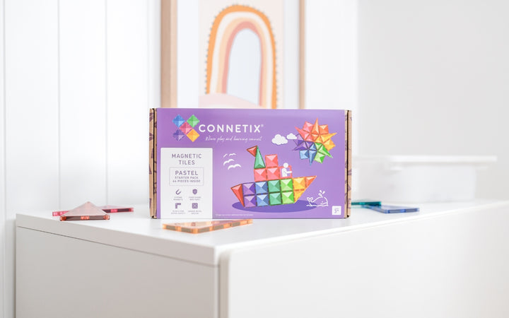 Connetix - Pastel Starter Pack 64 pc