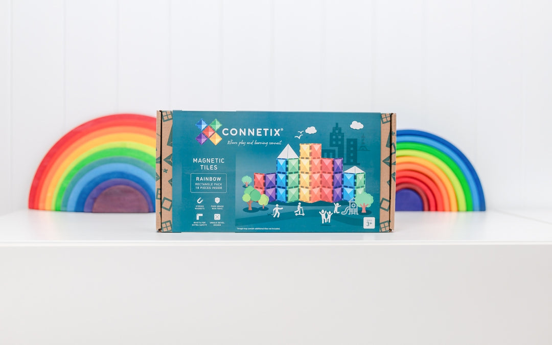 Connetix - Rainbow Rectangle Pack 18 pc