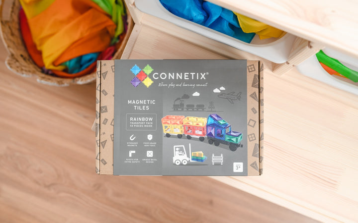 Connetix - Rainbow Transport Pack 50 pc