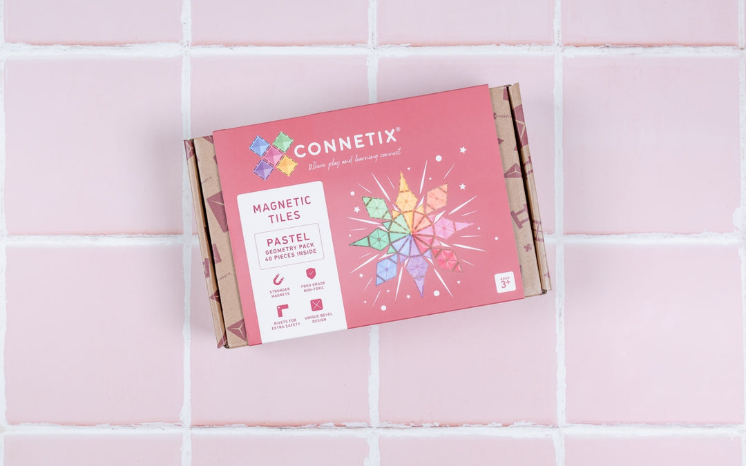 Connetix - Pastel Geometry Pack 40 pc