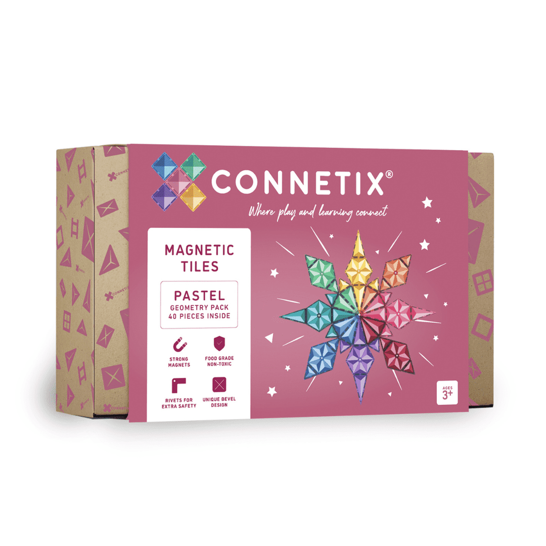 Connetix - Pastel Geometry Pack 40 pc