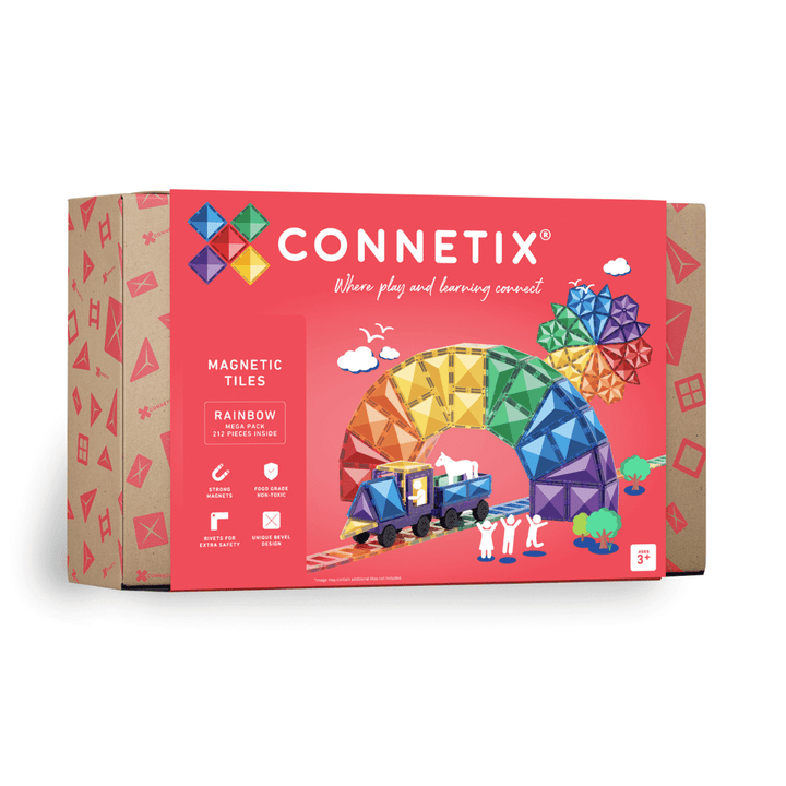 Connetix - Rainbow Mega Pack 212 pc