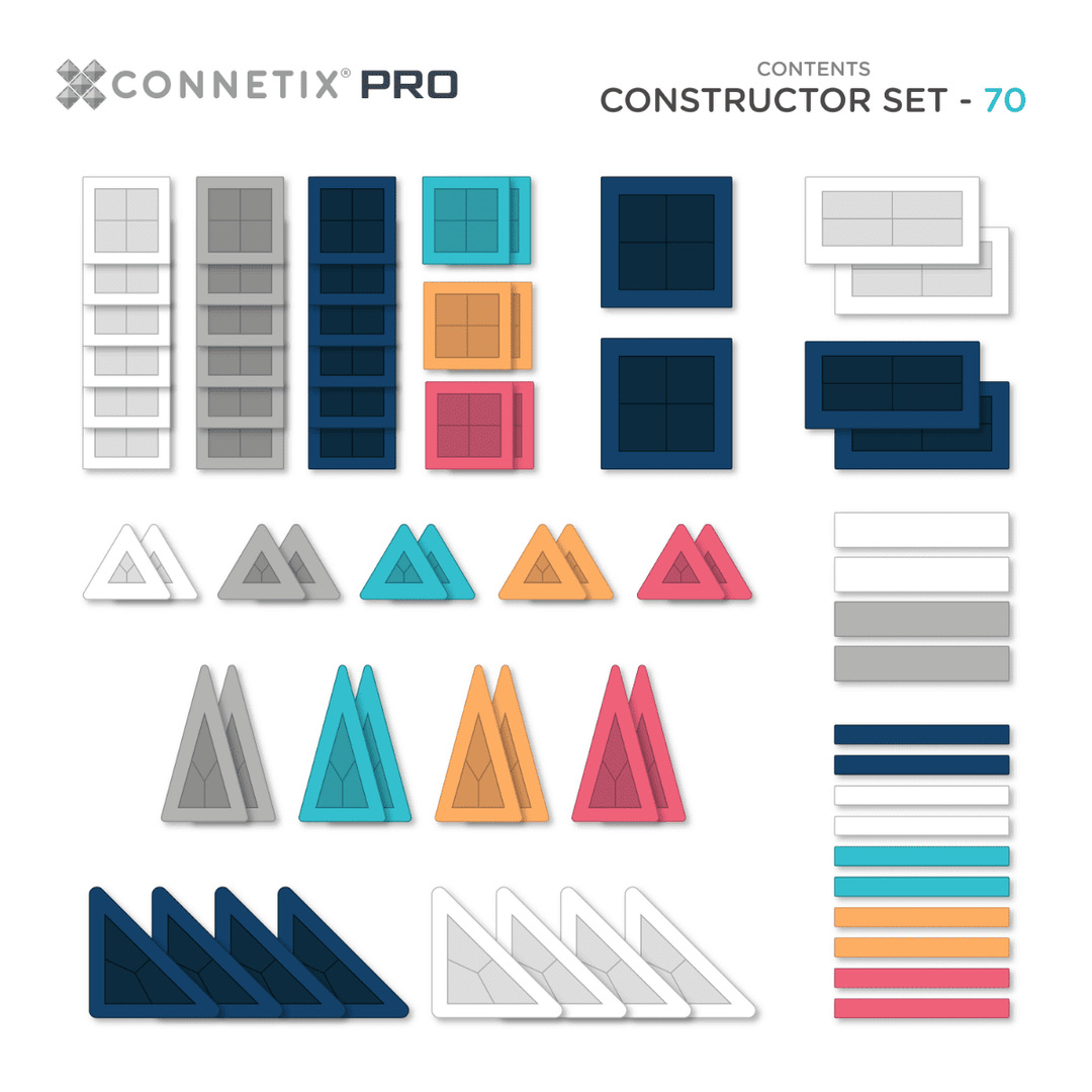 Connetix - PRO Constructor Set 70 pc