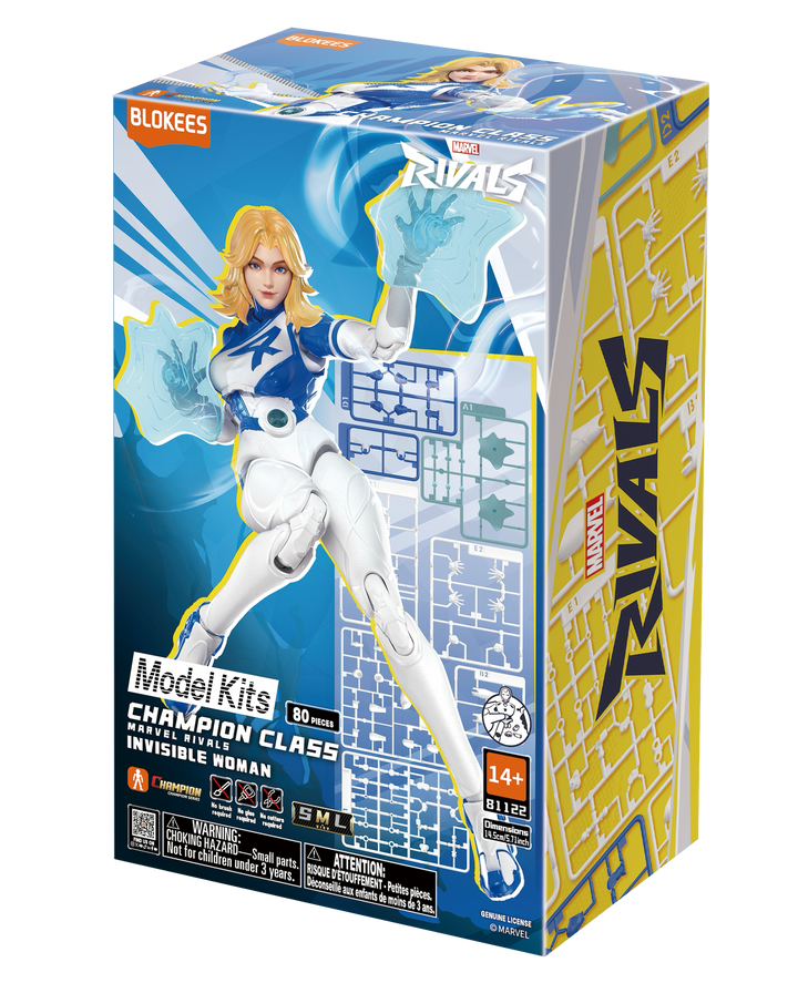 Blokees Marvel Heros Champion Class 11 - Invisible Women [PRE-ORDER]