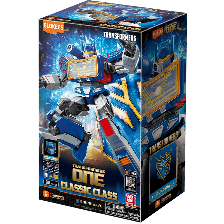 Blokees Transformers Soundwave 17 Model Kit Classic Class 17 Luminous Eyes & Chest [PRE-ORDER]