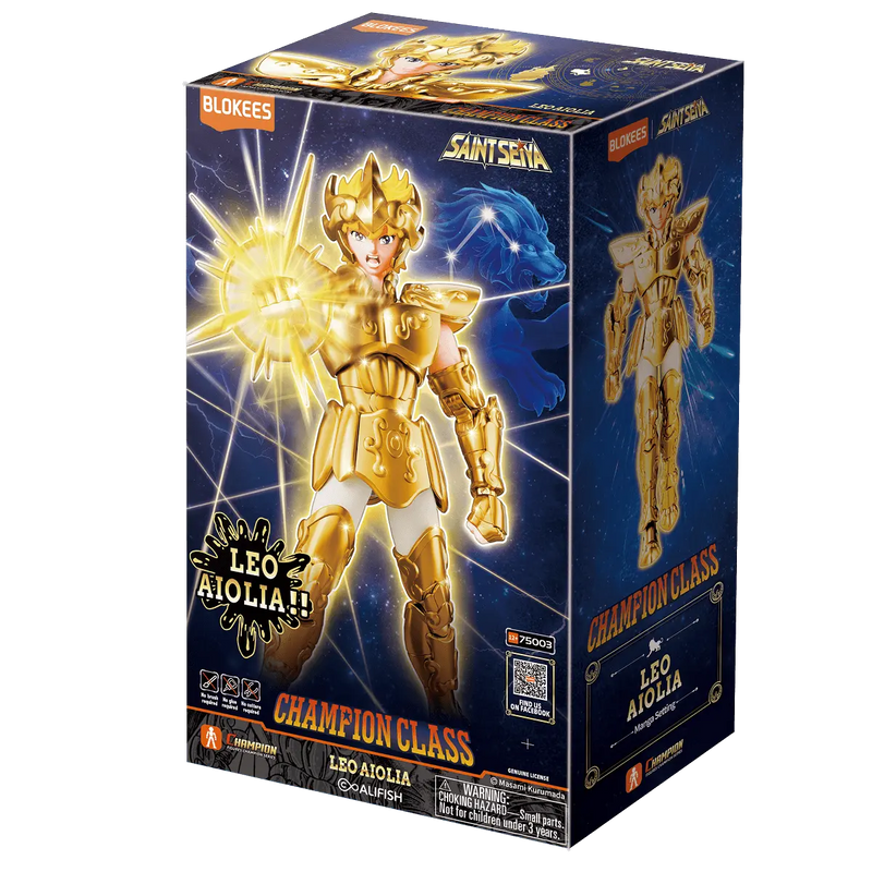 Blokees Saint Seiya Leo Aiolia Model Kit Champion Class 02 CC02 [PRE-ORDER]