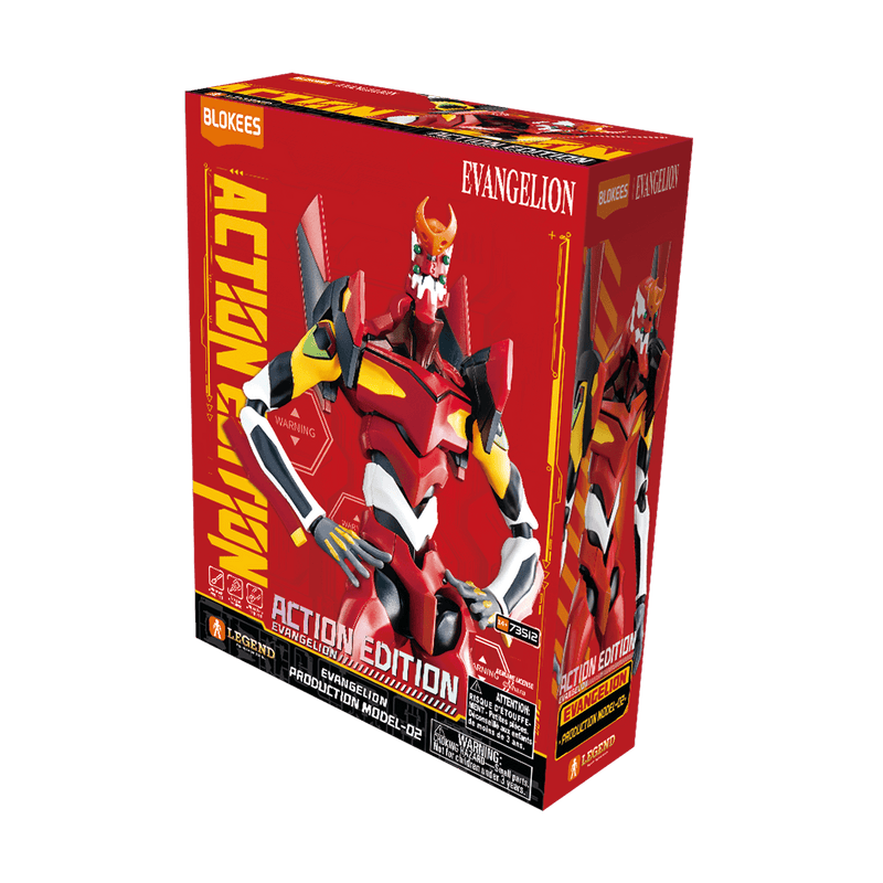Blokees Evangelion Production Model-02 Action Edition [PRE-ORDER]