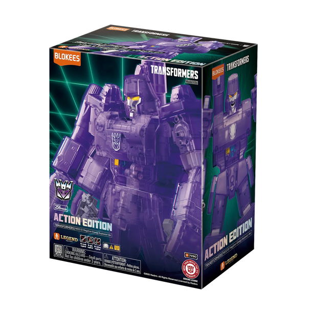 Blokees Transformers Action Edition 02 - G1 Megatron Energy Explosion Ver Model Kit Luminous Eyes