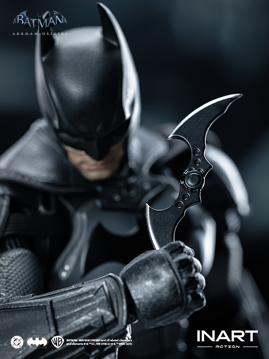 INART 1/12 Batman Arkham Origins with Batarang and Batclaw