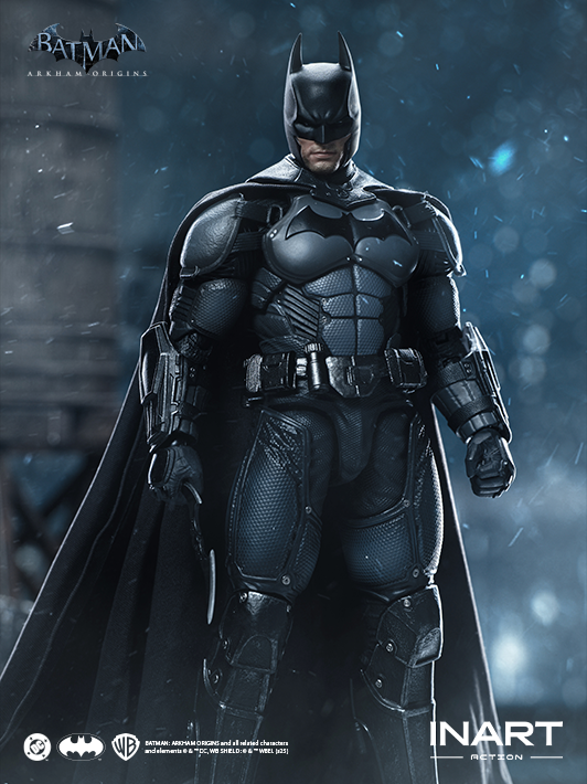 INART 1/12 Batman Arkham Origins standing view
