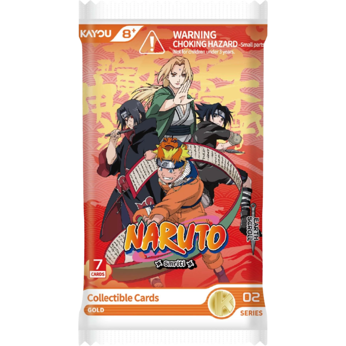 Naruto Trading Card - Earth Scroll Collectible Card Box Series 2