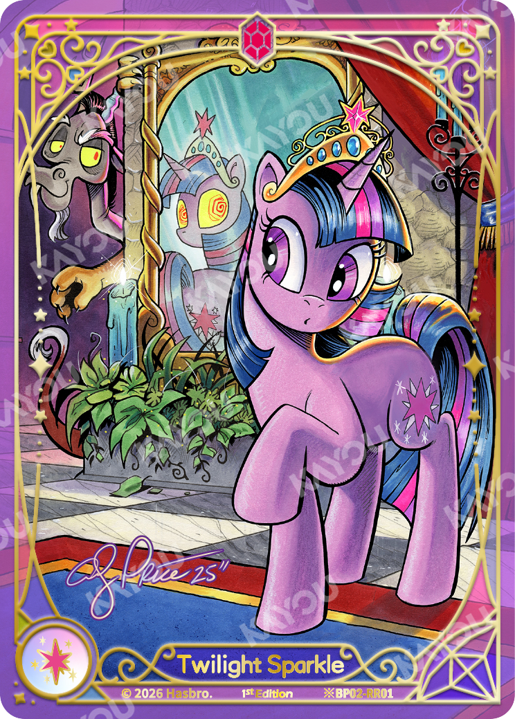 My Little Pony TCG Discord Shining Ruby Rare card