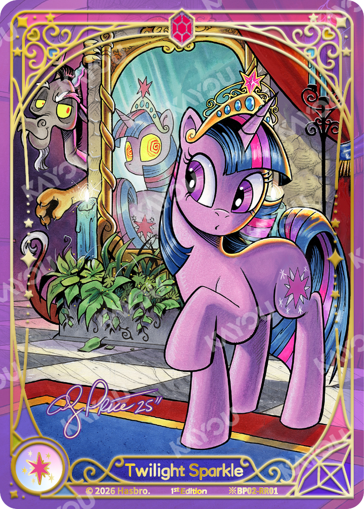 My Little Pony TCG Discord Shining Ruby Rare card