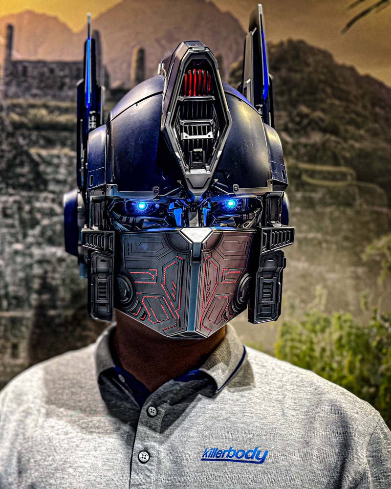 KILLERBODY- Hasbro Transformers Optimus Prime Wearable Helmet [PRE-ORDER]