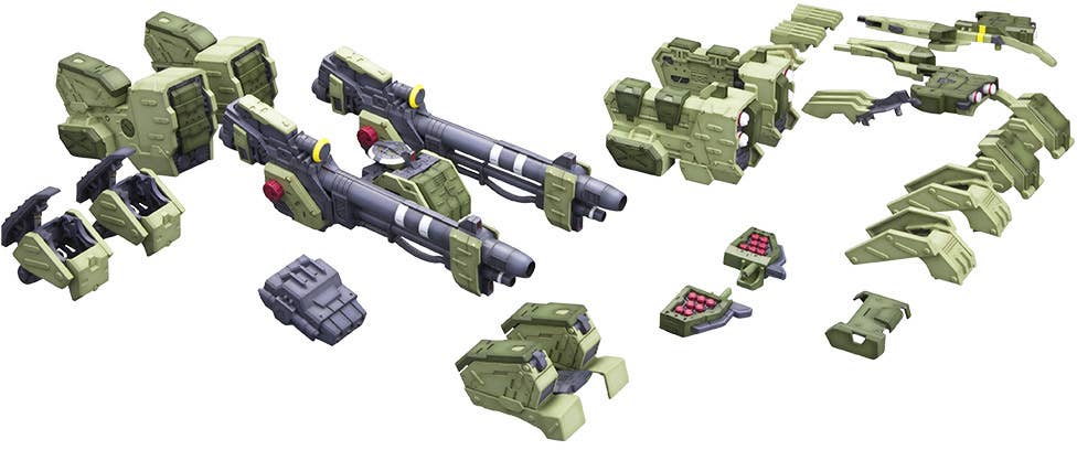 Kotobukiya - 1/72 ZOIDS  Liger Zero Panzer Unit Marking Plus Ver. Expansion Pack