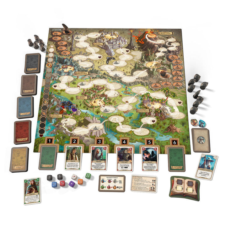 Kosmos The Lord of the Rings Adventure to Mount Doom contents