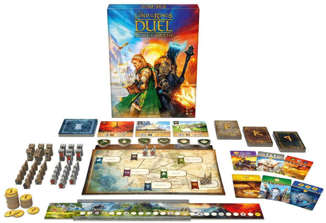 7 Wonders Duel - Lord of the Rings Duel for Middle-Earth Board Game