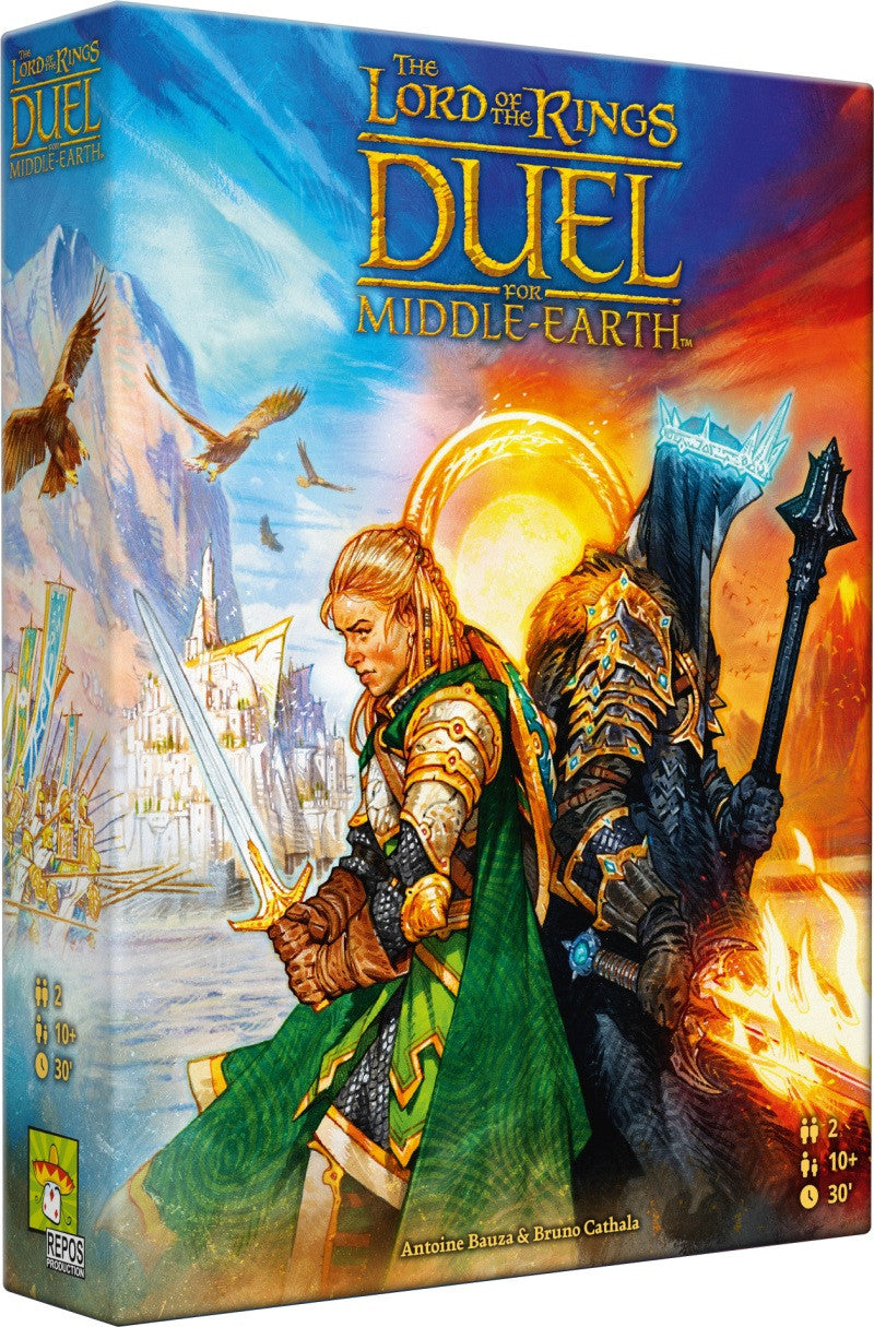 7 Wonders Duel - Lord of the Rings Duel for Middle-Earth Board Game