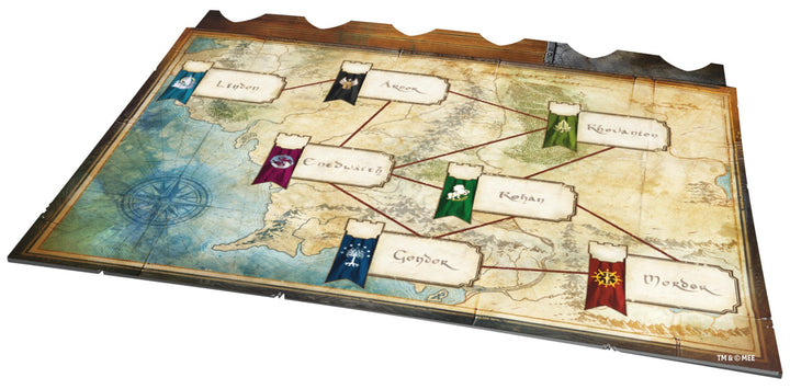 7 Wonders Duel - Lord of the Rings Duel for Middle-Earth Board Game