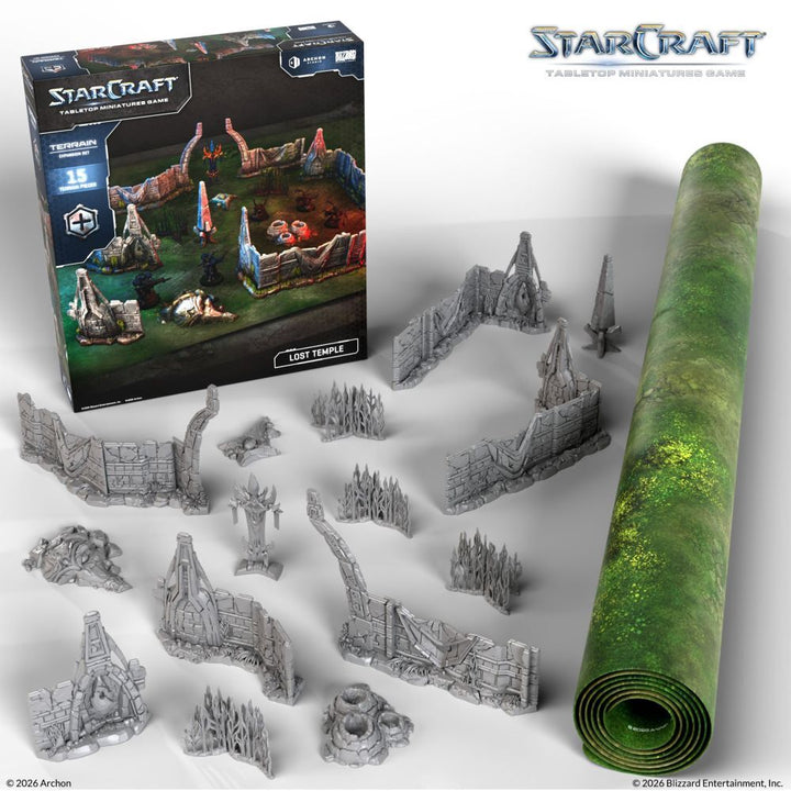 Starcraft Miniatures Games: Lost Temple - Terrain Expansion Set [PRE-ORDER]