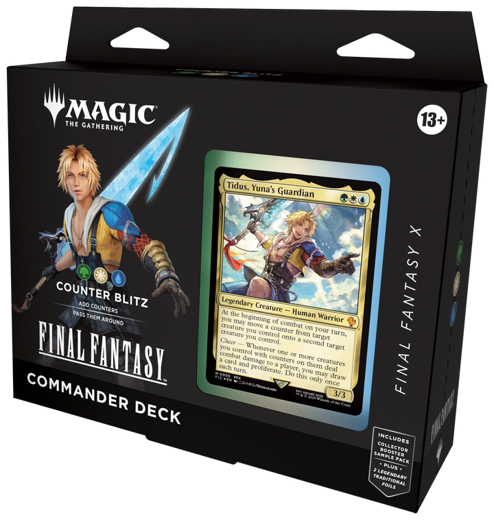 Magic The Gathering Final Fantasy Counter Blitz Commander Deck