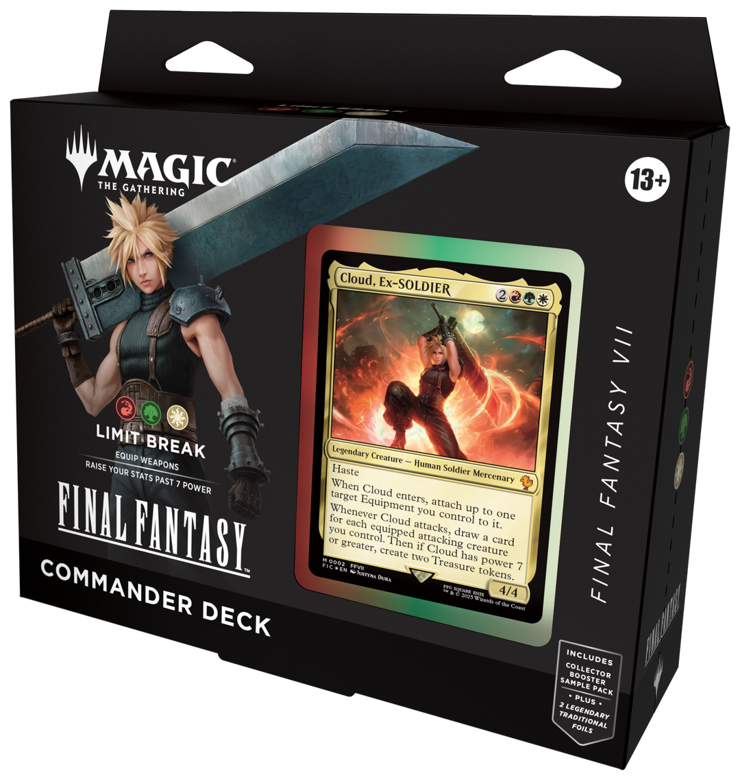 Magic The Gathering Final Fantasy Limit Break Commander Deck
