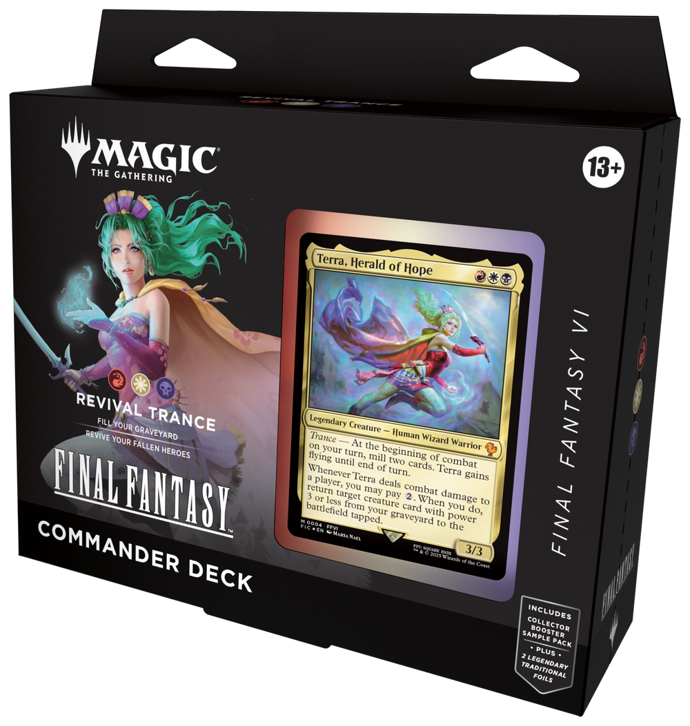 Magic The Gathering Final Fantasy Revival Trance Commander Deck