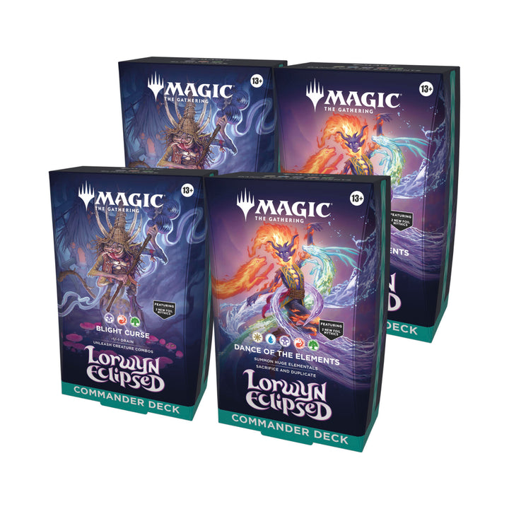 Magic The Gathering - Lorwyn Eclipsed Commander Deck (Set of 2) [PRE-ORDER]