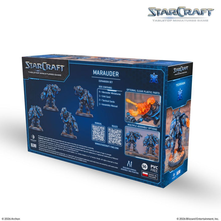 Starcraft Miniatures Games: Terran - Marauder - Expansion Set [PRE-ORDER]