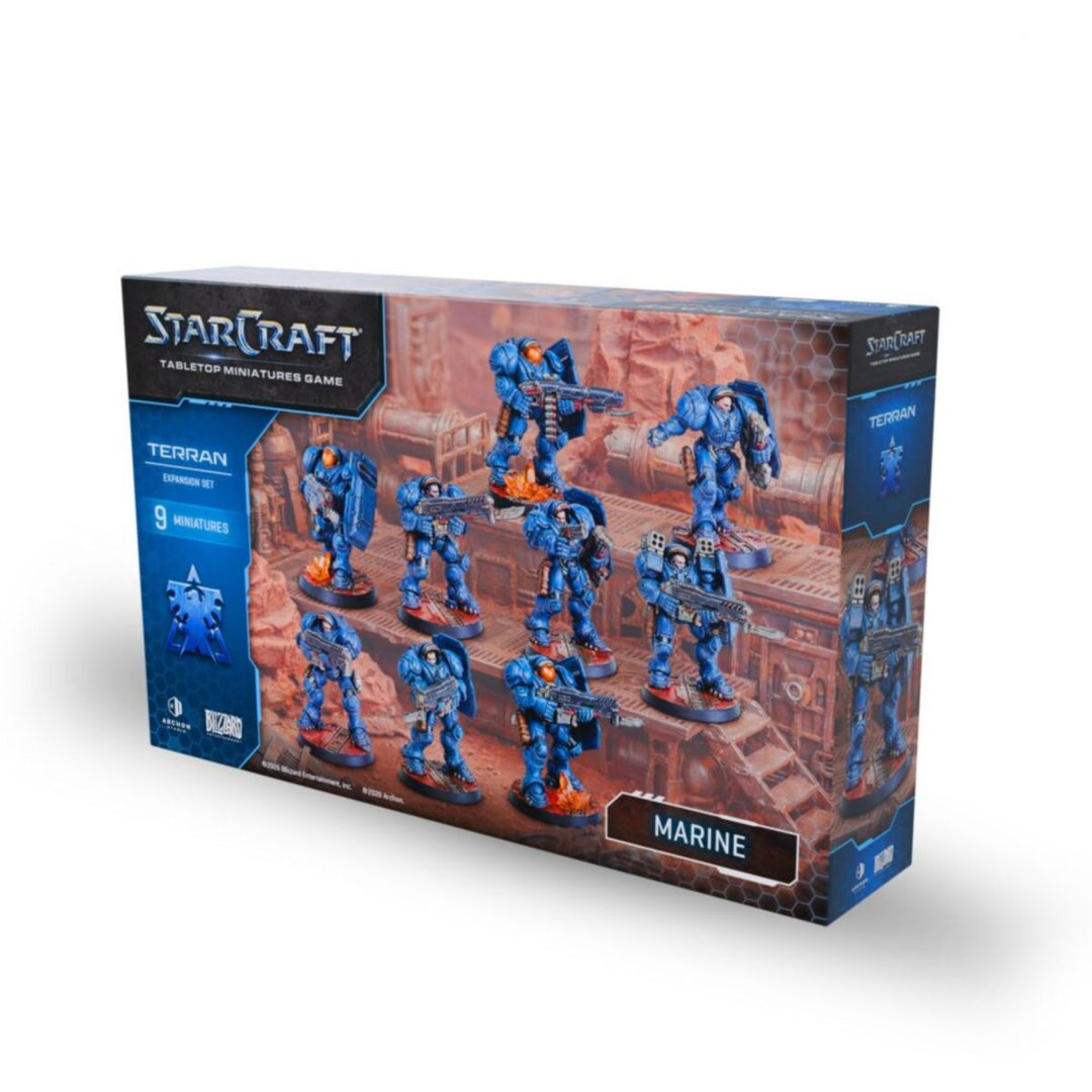 Starcraft Miniatures Games: Terran - Marine - Expansion Set [PRE-ORDER]