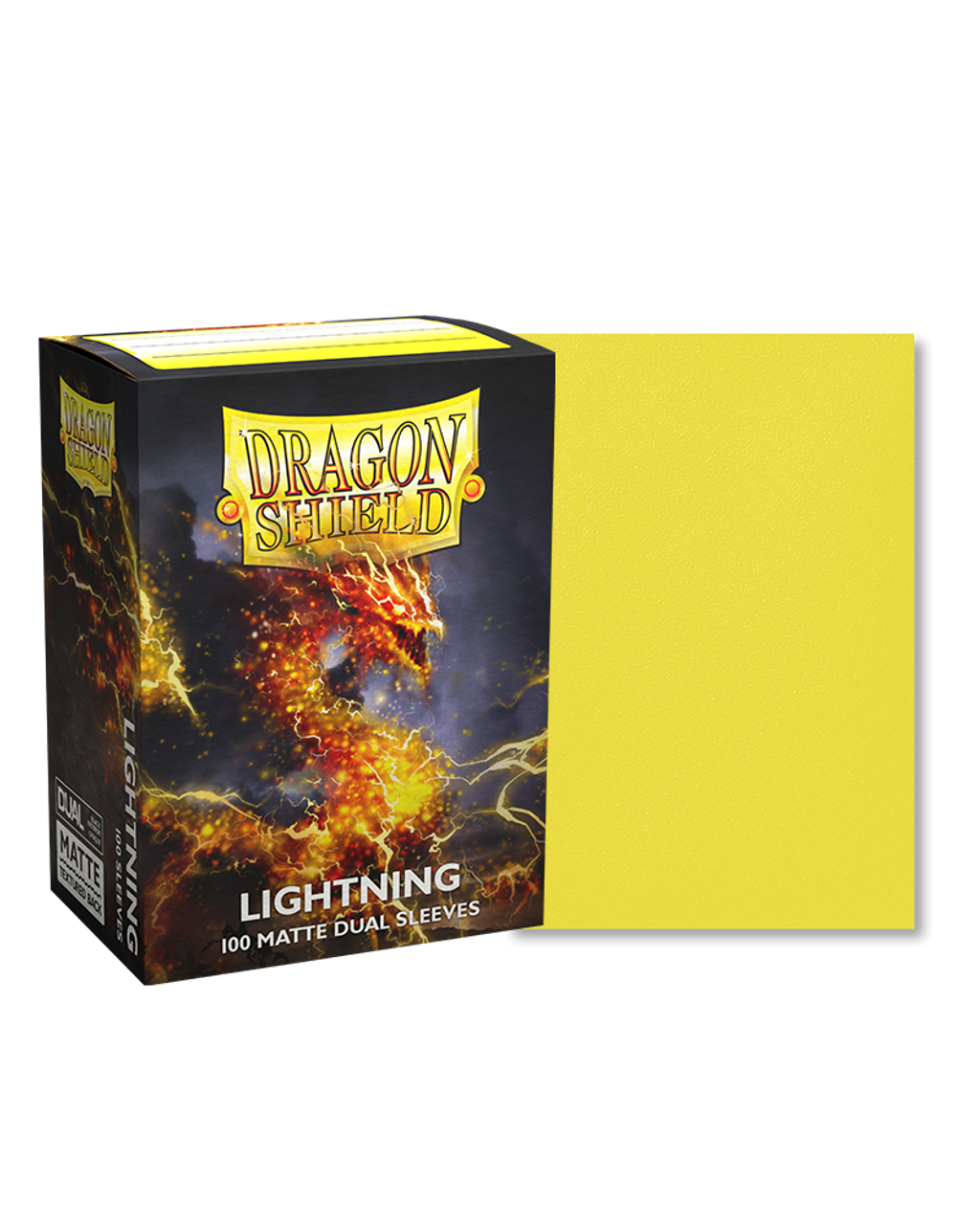 Dragon Shield: Sleeves Matte Dual Lightning (100 Pack)