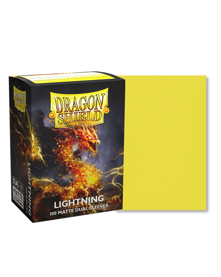 Dragon Shield: Sleeves Matte Dual Lightning (100 Pack)
