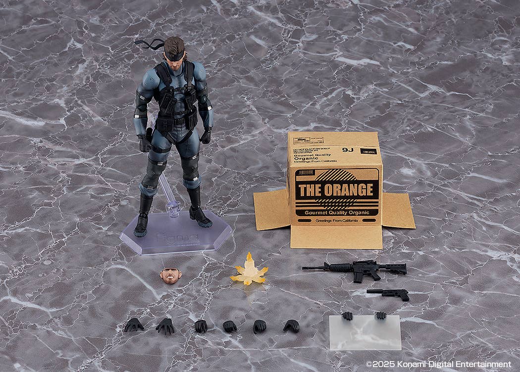 Metal Gear - Solid Snake Figma MGS2 ver. Updated Edition (Metal Gear Solid 2: Sons of Liberty)