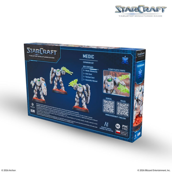 Starcraft Miniatures Games: Terran - Medic - Expansion Set [PRE-ORDER]