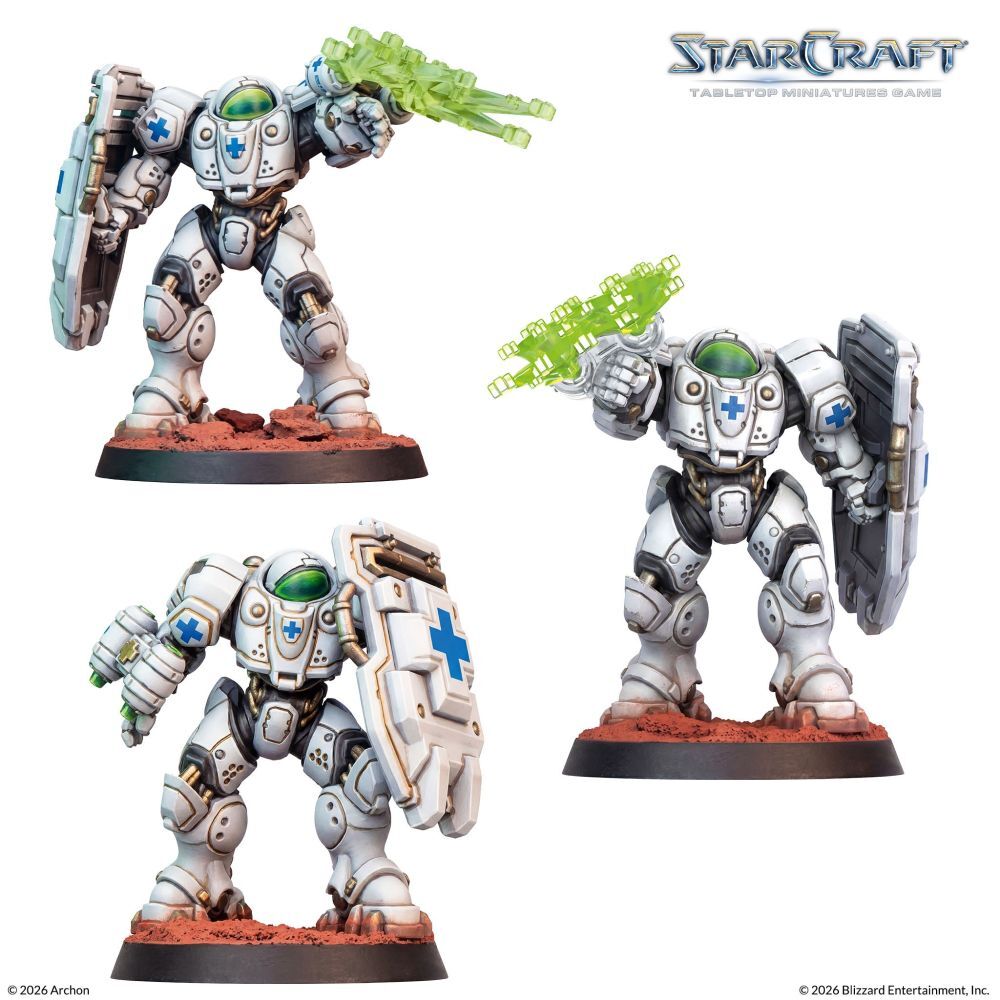 Starcraft Miniatures Games: Terran - Medic - Expansion Set [PRE-ORDER]