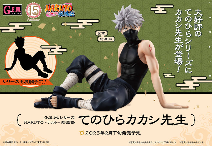 MegaHouse - G.E.M. Series Naruto Shippuden Tenohira Kakashi-Sensei