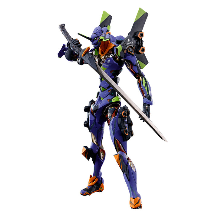 METAL BUILD Evangelion Unit-01 Store Limited Edition figure on white background