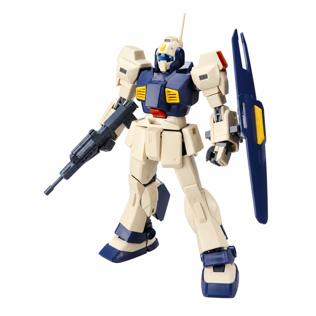 Bandai MG 1/100 MSA-003 Nemo Unicorn Desert Color Ver. - white-background front view