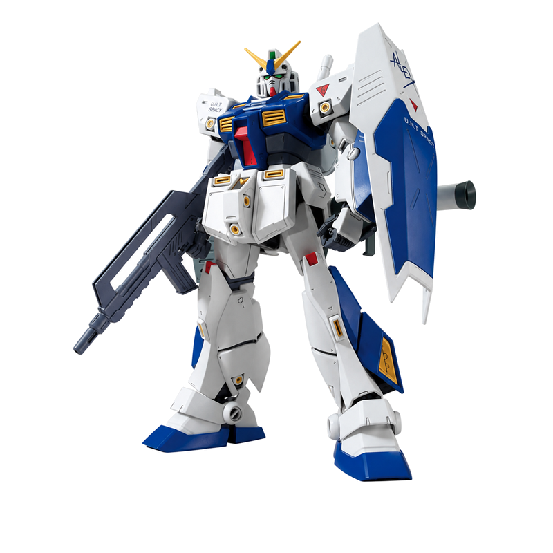 Bandai 1/100 MG Gundam NT-1 Ver.2.0 complete model with rifle and shield