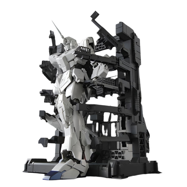 GUNDAM - MG 1/100 Unicorn Gundam HD Colour + MS Cage