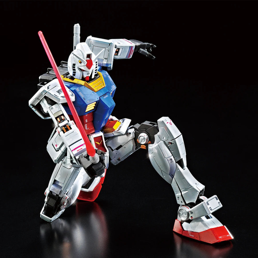 GUNDAM - 1/100 Gundam Base MG RX-78-2 Gundam Ver. 3.0 [Titanium Finish]