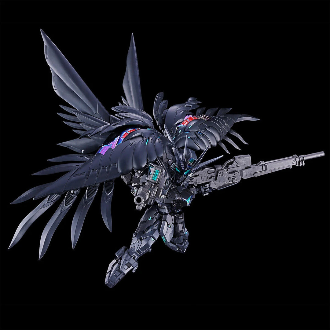 GUNDAM - P-Bandai MGSD Wing Gundam Zero EW [Structural Coating/Black] [PRE-ORDER]
