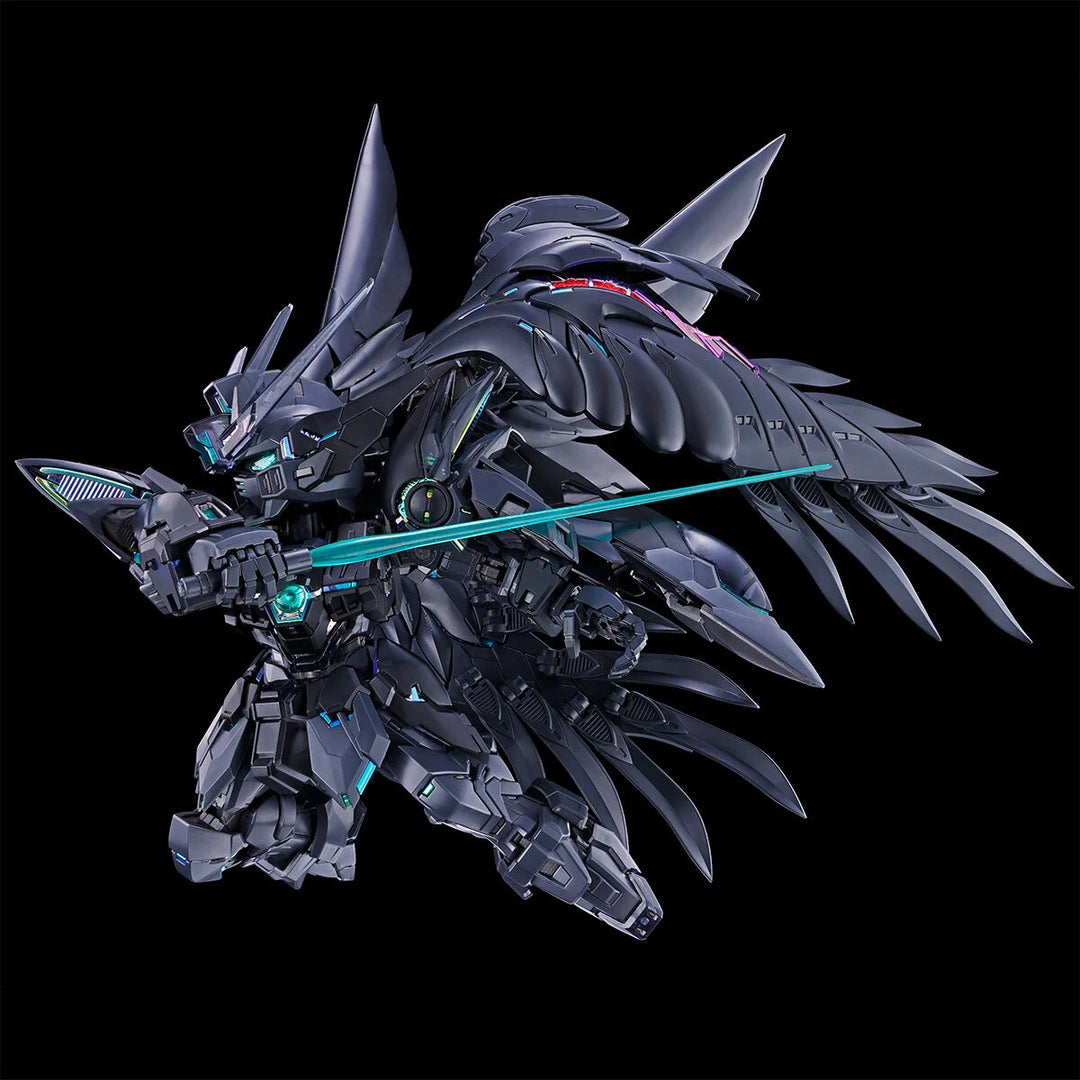 GUNDAM - P-Bandai MGSD Wing Gundam Zero EW [Structural Coating/Black] [PRE-ORDER]