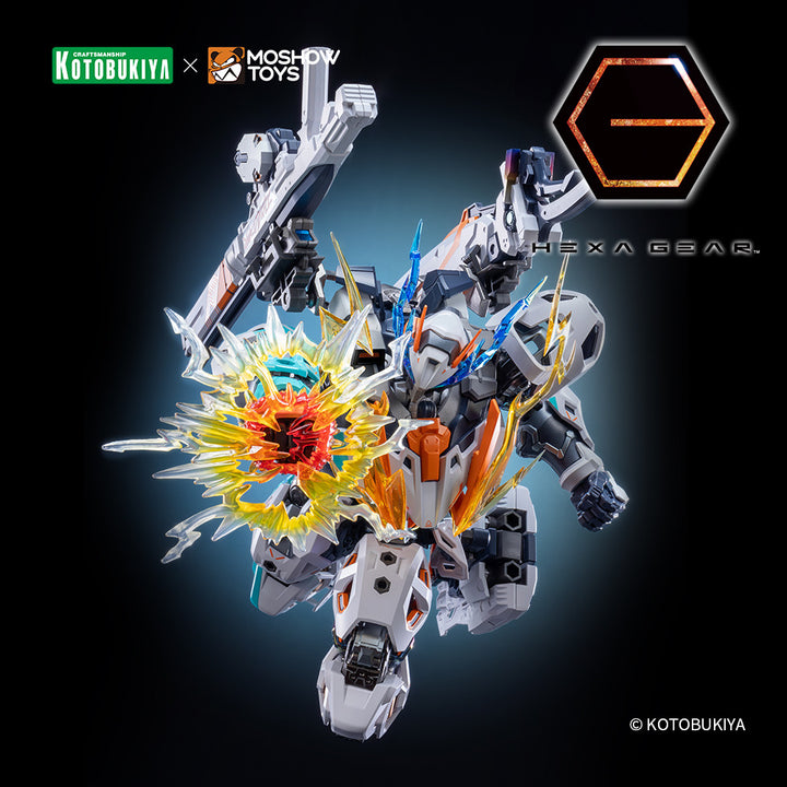 Hexa Gear V-THOR Assault Type Ji rei with energy effect parts