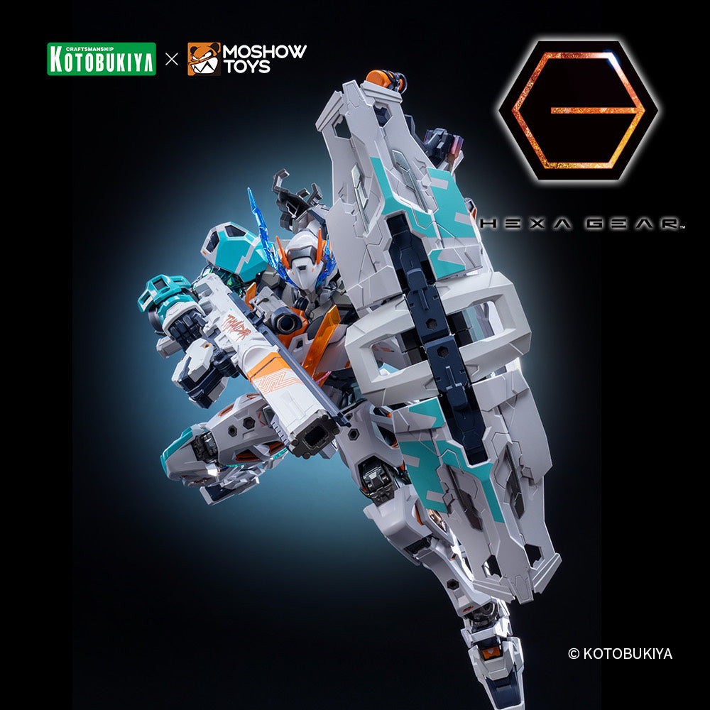 V-THOR Assault Type Ji rei with rifle and large shield raised