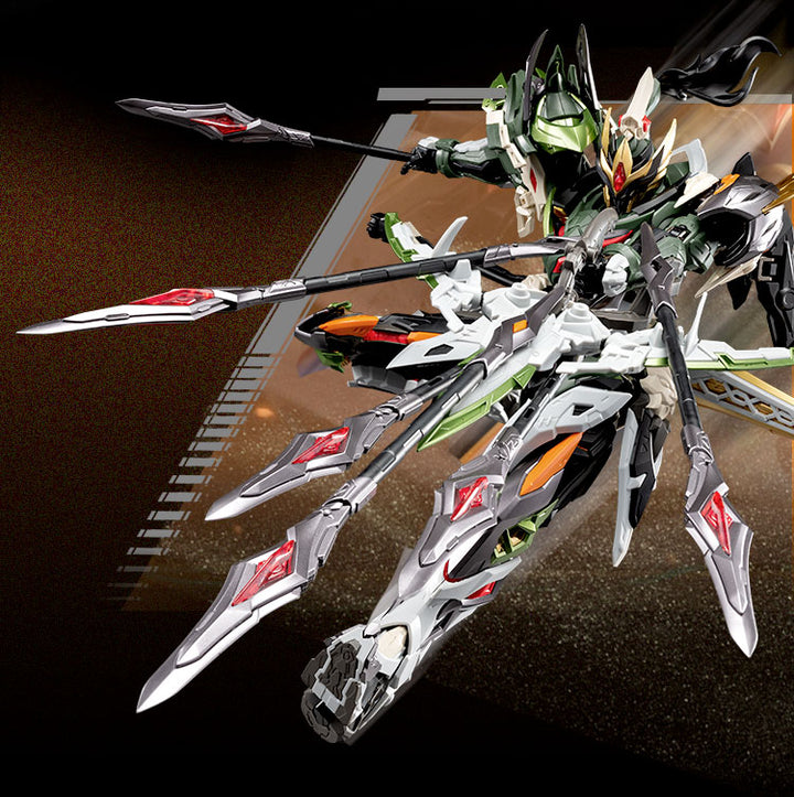 Motor Nuclear MNP-XH17 Ma Chao model kit - armed action pose