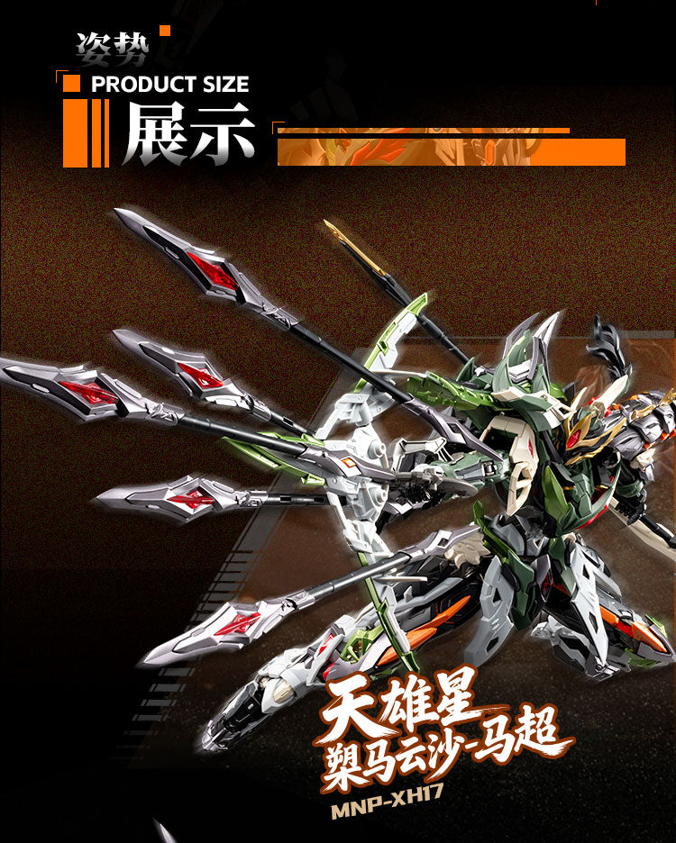 Motor Nuclear MNP-XH17 Ma Chao model kit - weapons display