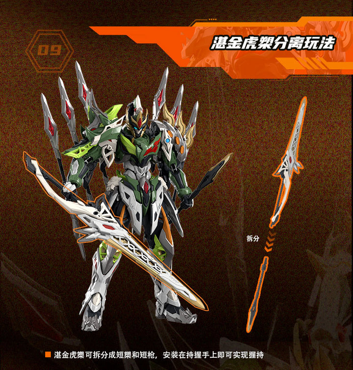 Motor Nuclear MNP-XH17 Ma Chao model kit - weapon configuration